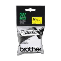 Brother M-K631 M-Tape Dymo 帶  12mm  - 黃底黑字