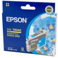 Epson  T0342  C13T034280  原裝  Ink - Cyan STY Photo 2100