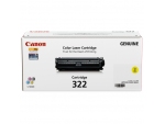 Canon Cartridge-322Y  原裝  Laser Toner  7.5K - Yellow For LBP9100CDN