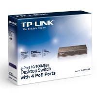 TP-Link TL-SF1008P 8-Port 10 100Mbps Desktop Switch  With 4PoE Ports 