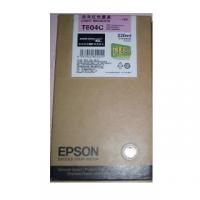 Epson  T604C  C13T604C80 原裝 Light Magenta 淡洋紅色墨水  220ml 