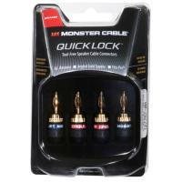 Monster QUICKLOCK MKII GOLD BANANA Connectors