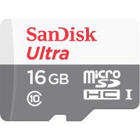 SanDisk 16GB Ultra microSD UHS-I 記憶卡 80MB s CLASS 10