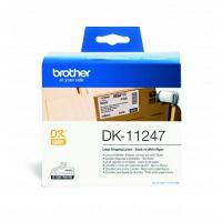 Brother DK-11247 紙質 大型運輸包裝標籤帶180個  103mm x 164mm 