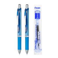 Pentel ENERGEL BLN75 按掣啫喱筆套裝0.5  BLN35  兩筆一芯 