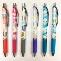 Pentel Energel 0.5 按掣啫喱筆 2022夏季限定套裝6支藍色  BLN75SM