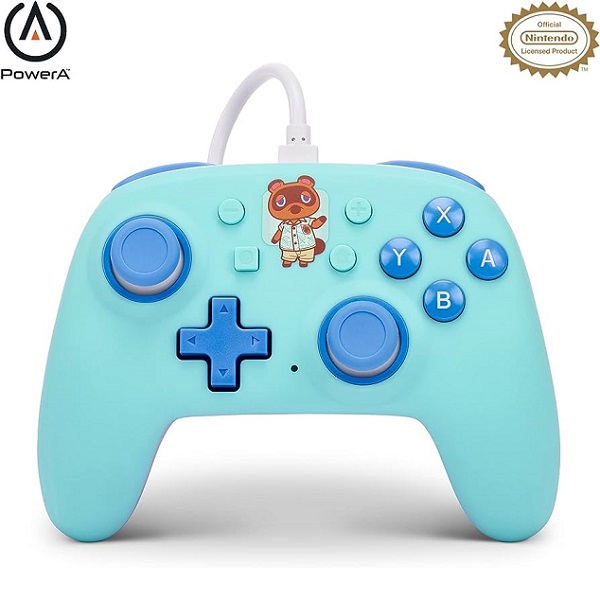 PowerA Nano Wired Controller Animal Crossing 動物森友會 狸克 有線控制器 NSGP0122-01