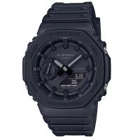 Casio 碳纖維防護 極簡風格 八角形錶殼 G-SHOCK GA-2100-1A1