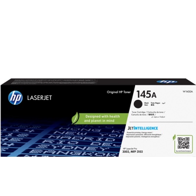 HP 145A LaserJet 黑色原廠碳粉匣 W1450A