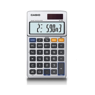 數字天魔復活！Casio SL800 遊戲計算機 SL-880 計數機 打怪獸機 復刻版 打飛碟 計數機