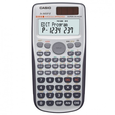 Casio FX-3650P II 涵數機 工程計算機 學生計數機